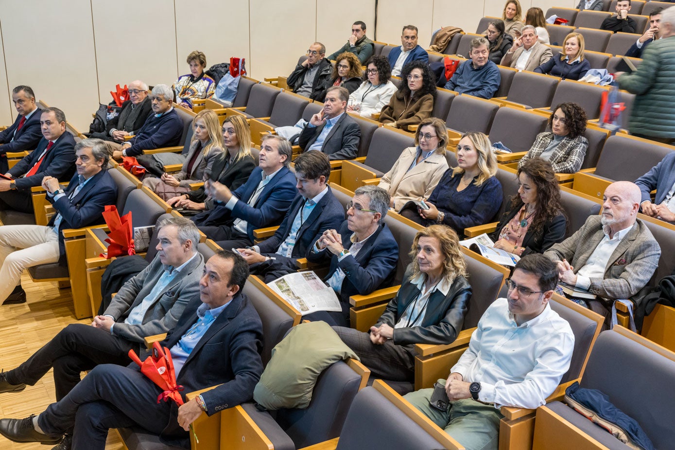 Los asistentes atienden a la apertura del congreso.