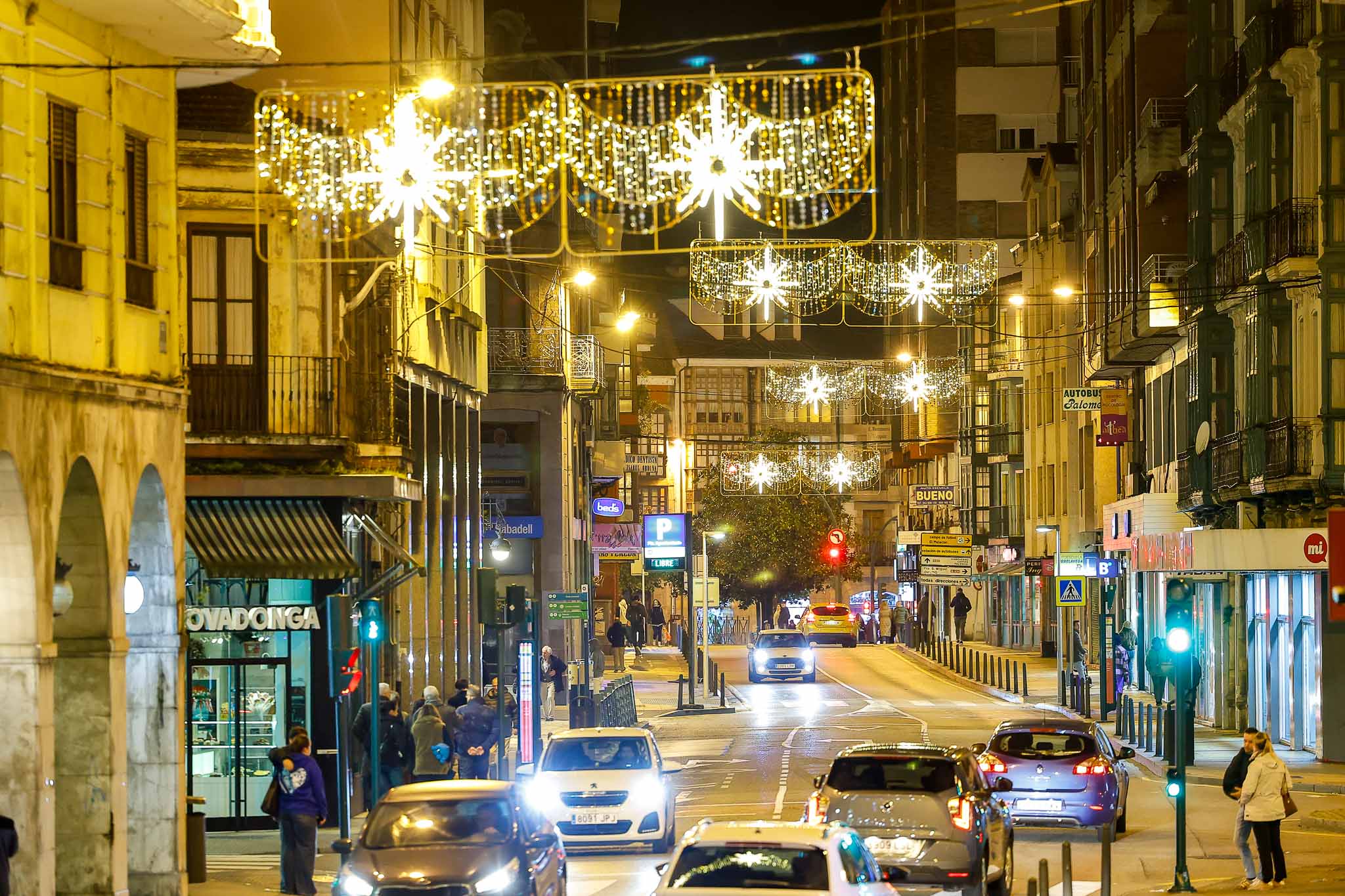 Así luce desde este viernes la calle José María Pereda.