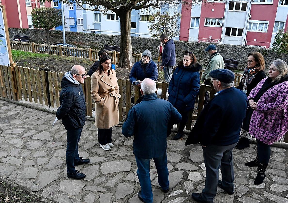 La alcaldesa de Santander, Gema Igual, ha visitado el área este viernes.