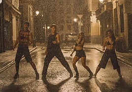 Escena de la comedia y secuela.