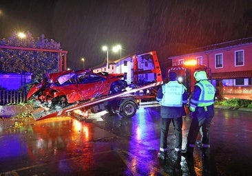 Fallecen tres amigos de entre 22 y 25 años en un accidente de tráfico en Virgen de la Peña