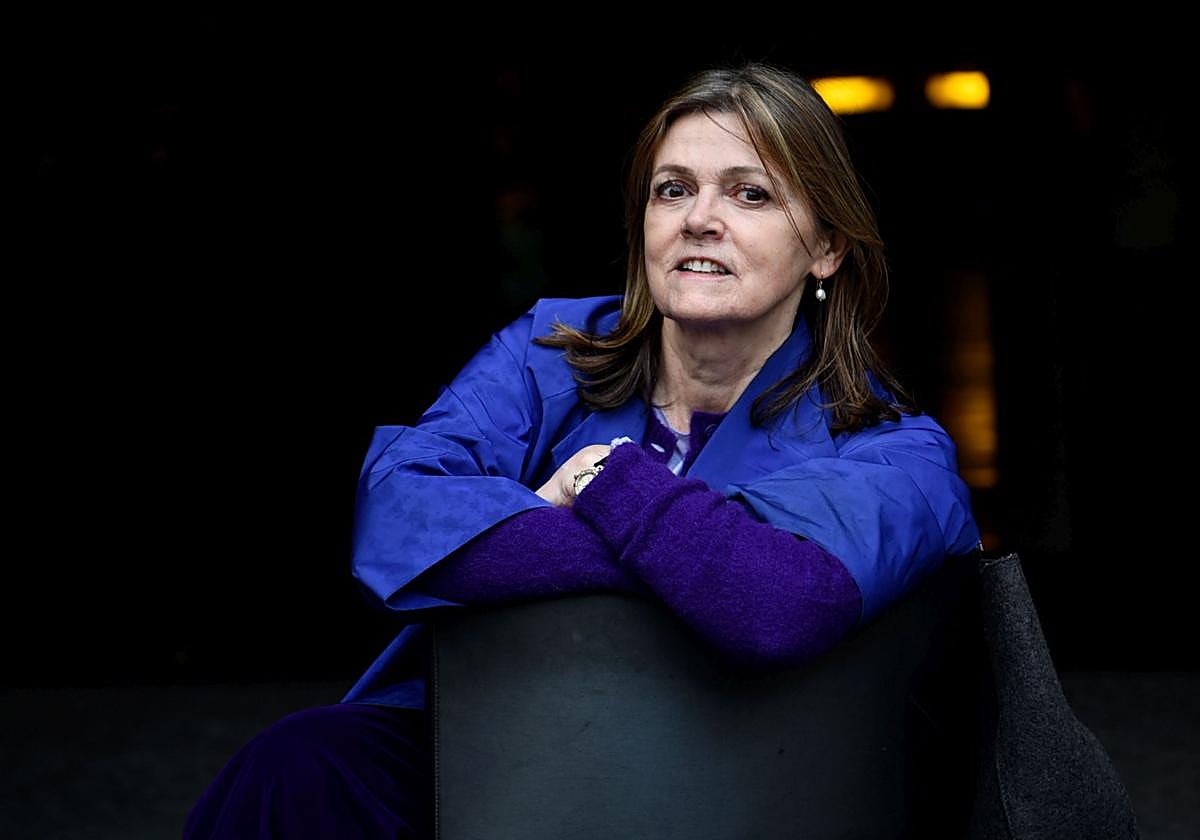 La escritora y crítica literaria María Bengoa acaba de publicar el libro 'Las damiselas y el escritor'. Yvonne Iturgaiz