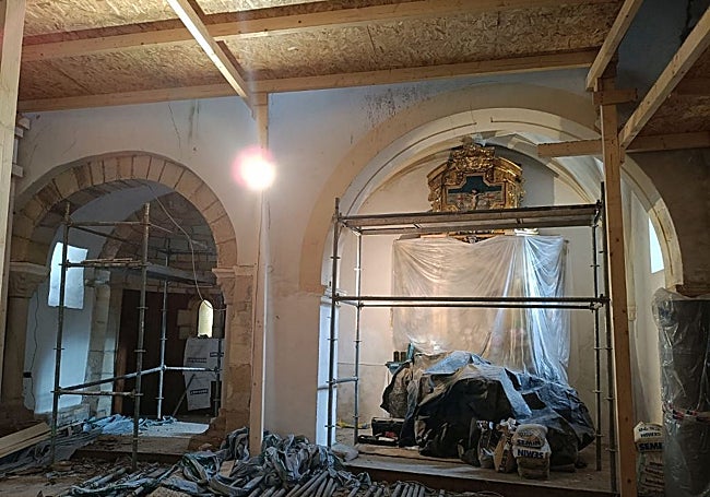 La iglesia necesita más reparaciones, que eso será más adelante.