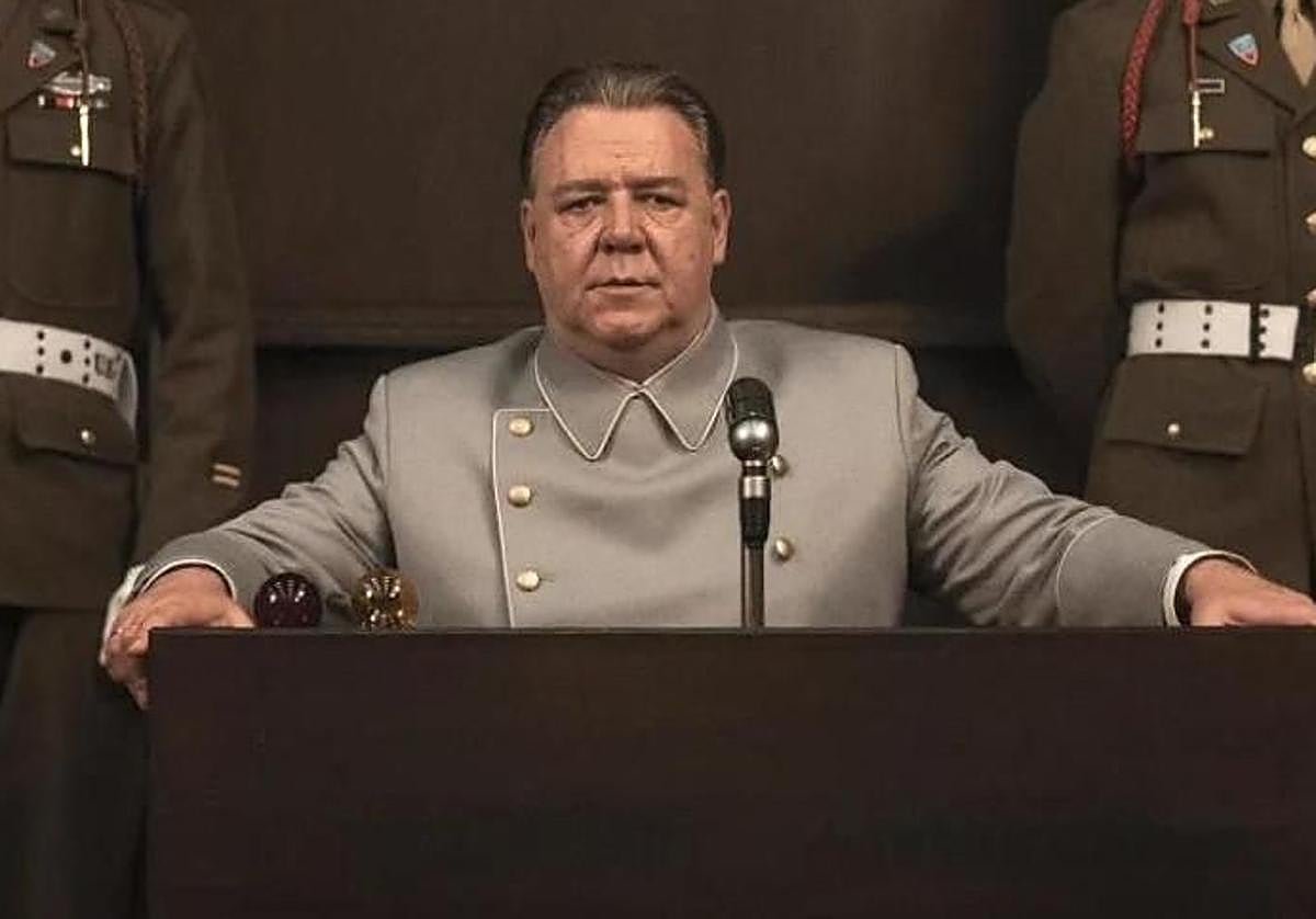 Russell Crowe en el centro de la historia.,