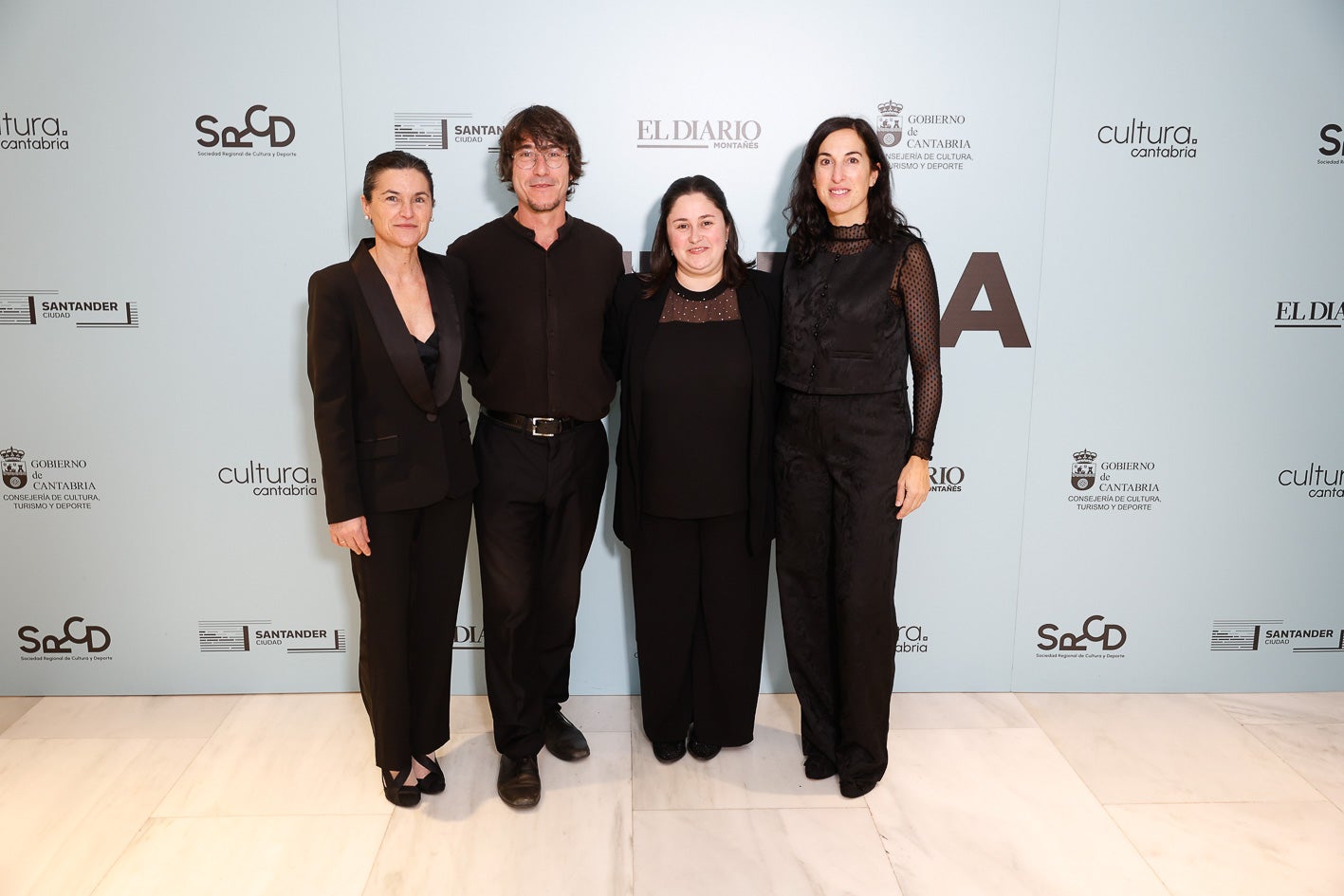 Jezabel Acha Bastardo, José Ramón Rioz, Sara Castrillo y Ana González.