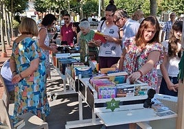 Los mercados de la Biblioteca Municipal siempre han tenido mucho éxito.
