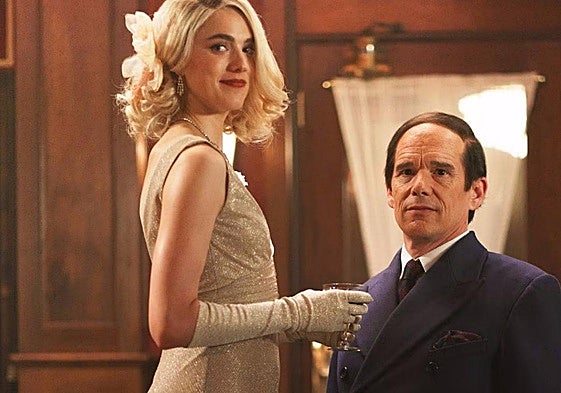 Margaret Qualley y Ethan Hawke, en el filme.