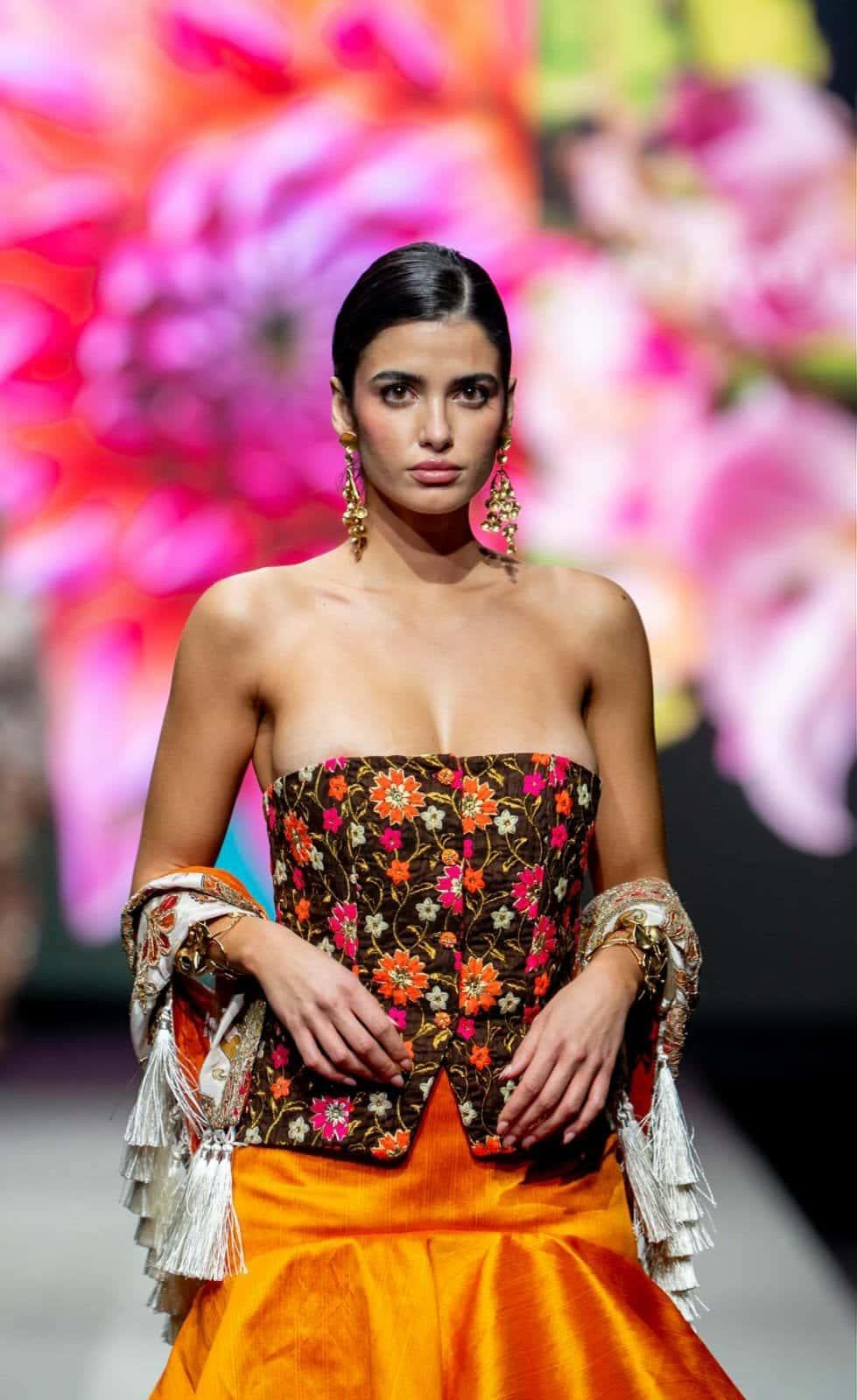 Desfile de Leyre Doueil Jabier Bilbao. 