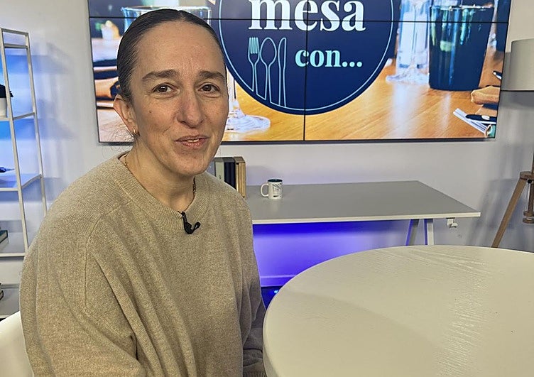 Marián Montero, en las instalaciones de El Diario Montañés.