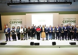 Ganadores en la gala que se celebró este miércoles en Madrid.