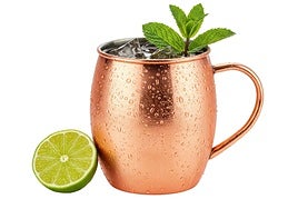 Cóctel Moscow mule.