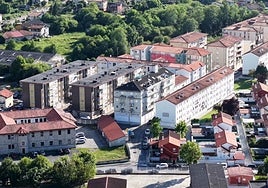 Vista panorámica del Barrio de San Lorenzo de Laredo.