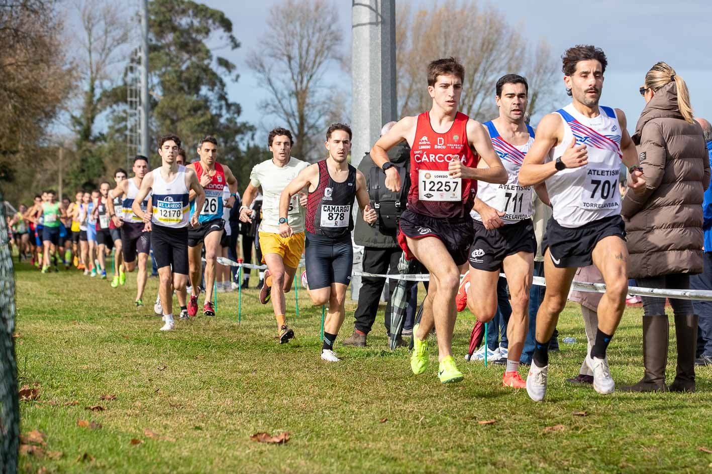 La progresión de Diego Rada (12257), que fue cuarto.