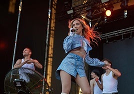 La cantante Ana Mena