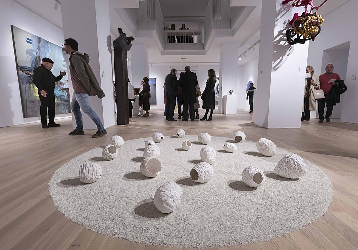 Imagen de la puesta de largo del Museo de arte santanderino, en mayo de 2024, tras su rehabilitación.