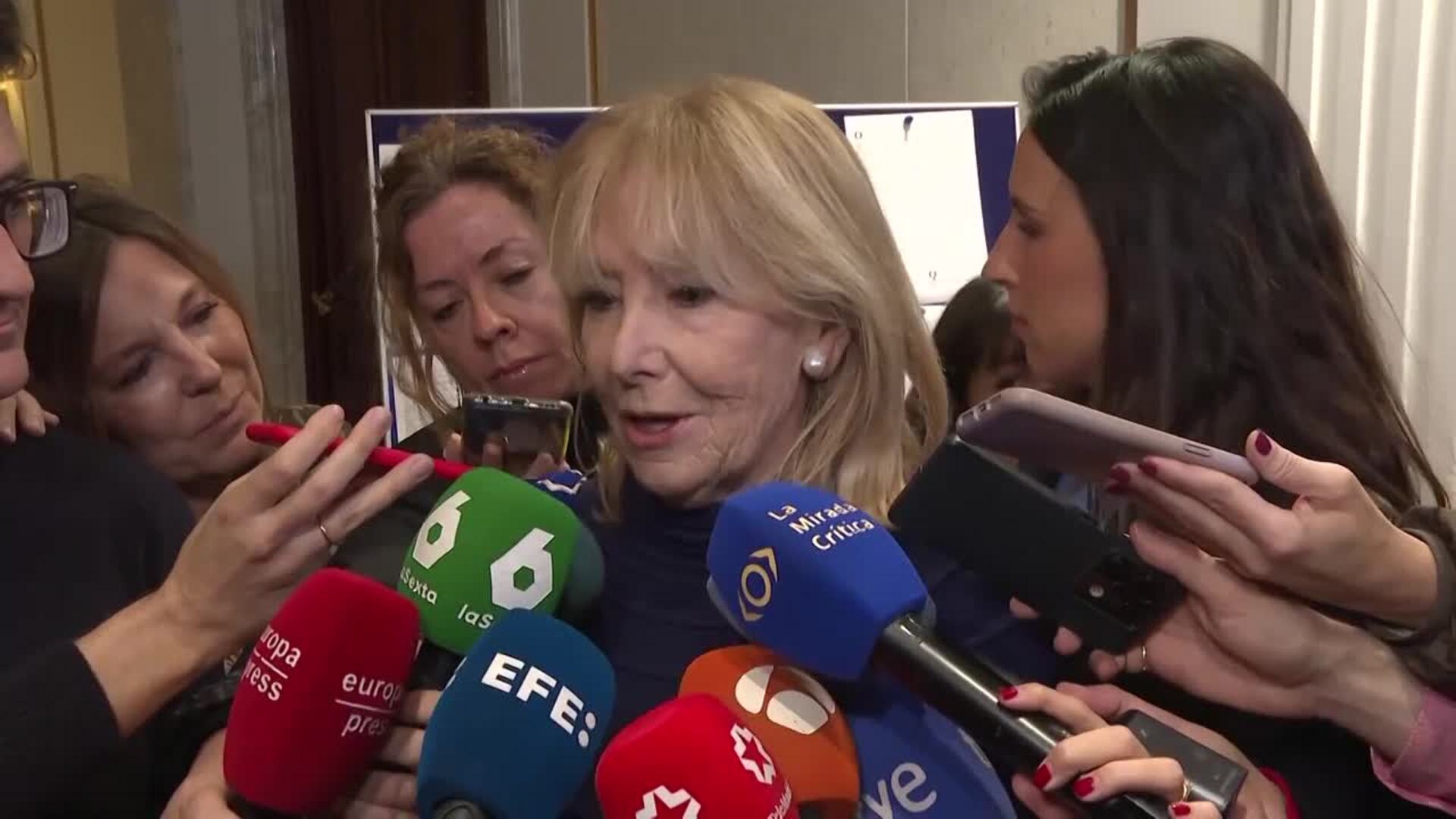 Esperanza Aguirre sobre Mazón durante la DANA: "en un primer momento podría estar noqueado"