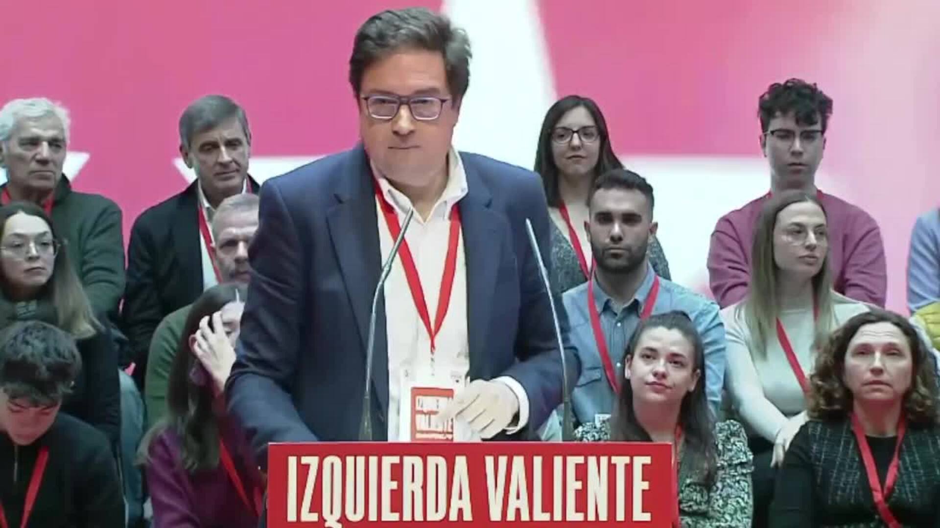 López sitúa "la verdad" como llave de la Puerta del Sol: "Orgullosos del sanchismo"