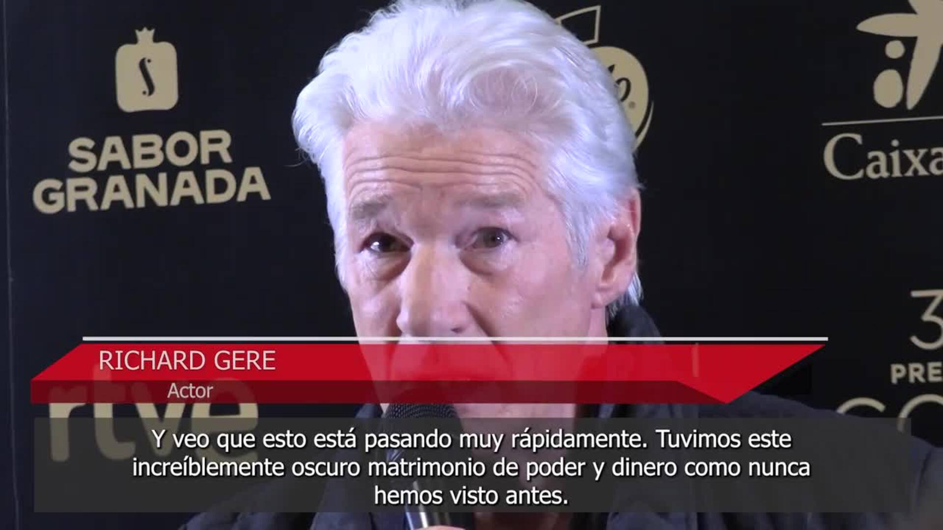 Richard Gere llega a Granada para recibir el Goya Internacional 2025