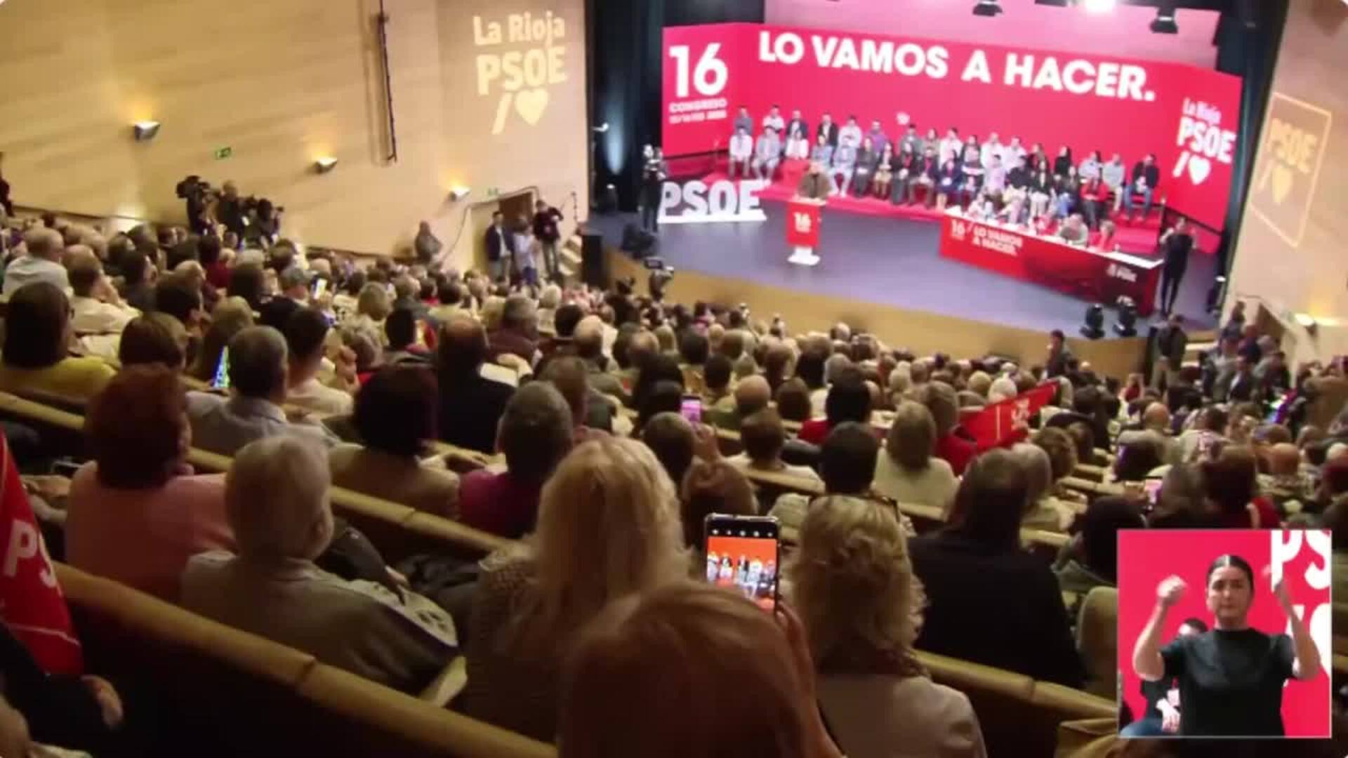 Sánchez asegura que esta va a ser la "legislatura de las infraestructuras" para La Rioja