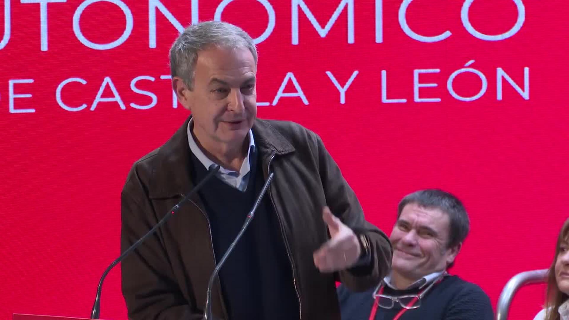 Zapatero: "A Castilla y León le sentaría muy bien un cambio, lo piensa hasta Mañueco"