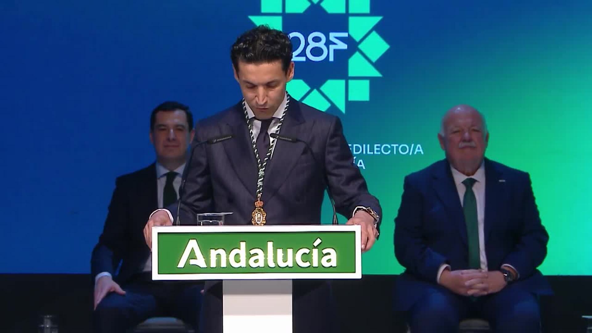 Jesús Navas, Hijo Predilecto de Andalucía: "Era impensable formar parte de esta alineación"