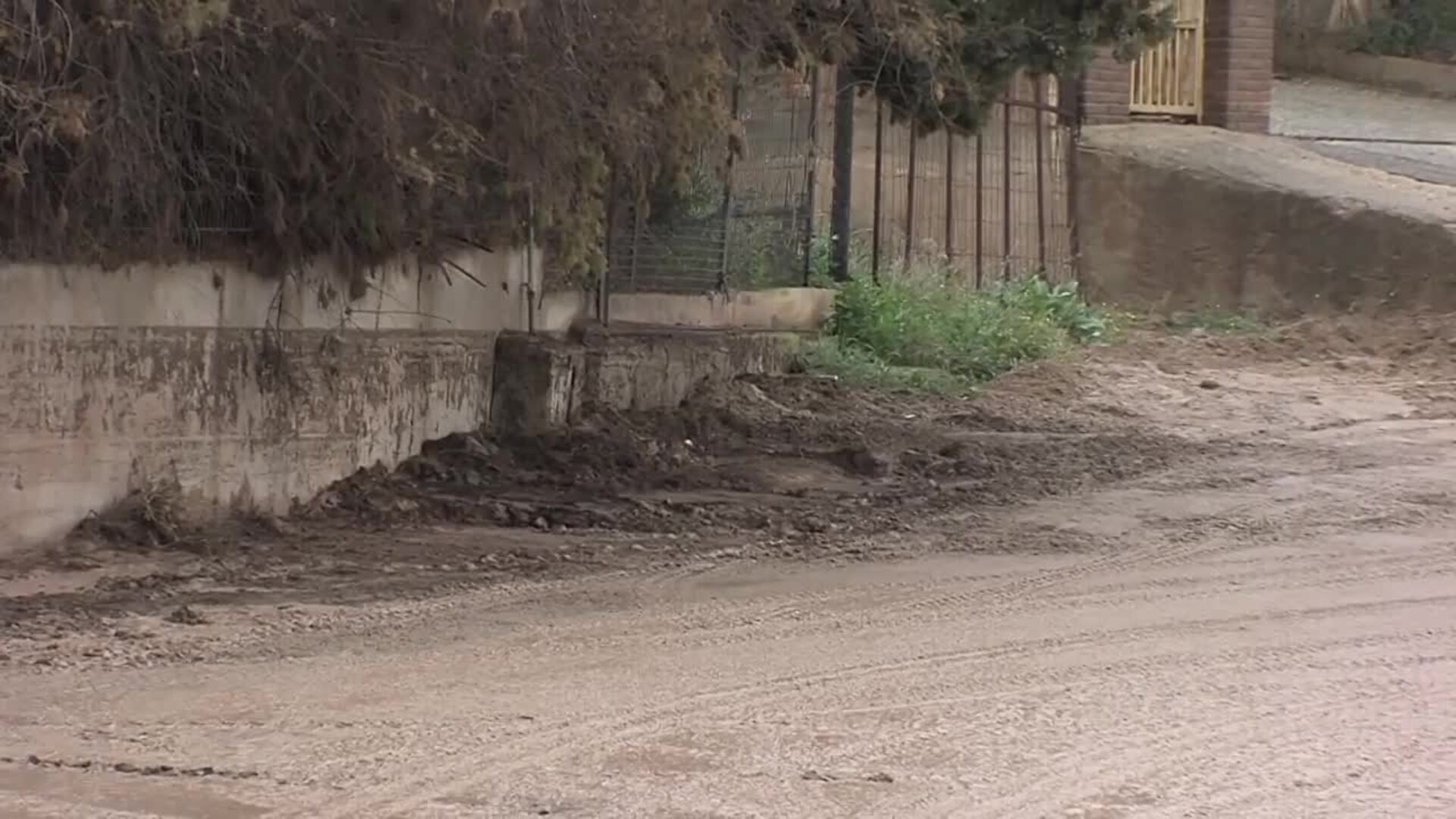 Intensas lluvias en el municipio murciano de Totana