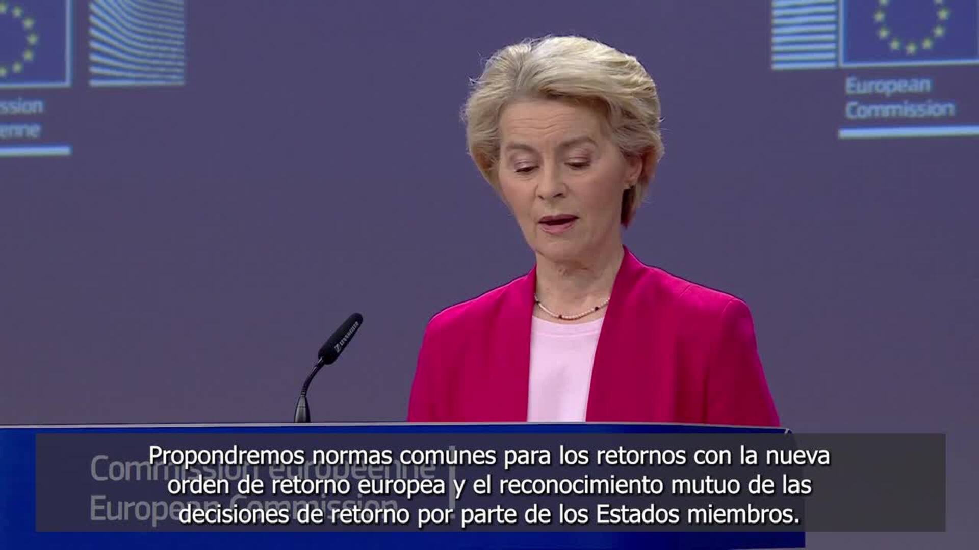 Bruselas prevé euroorden de retorno y veto de entrada a deportados forzosos