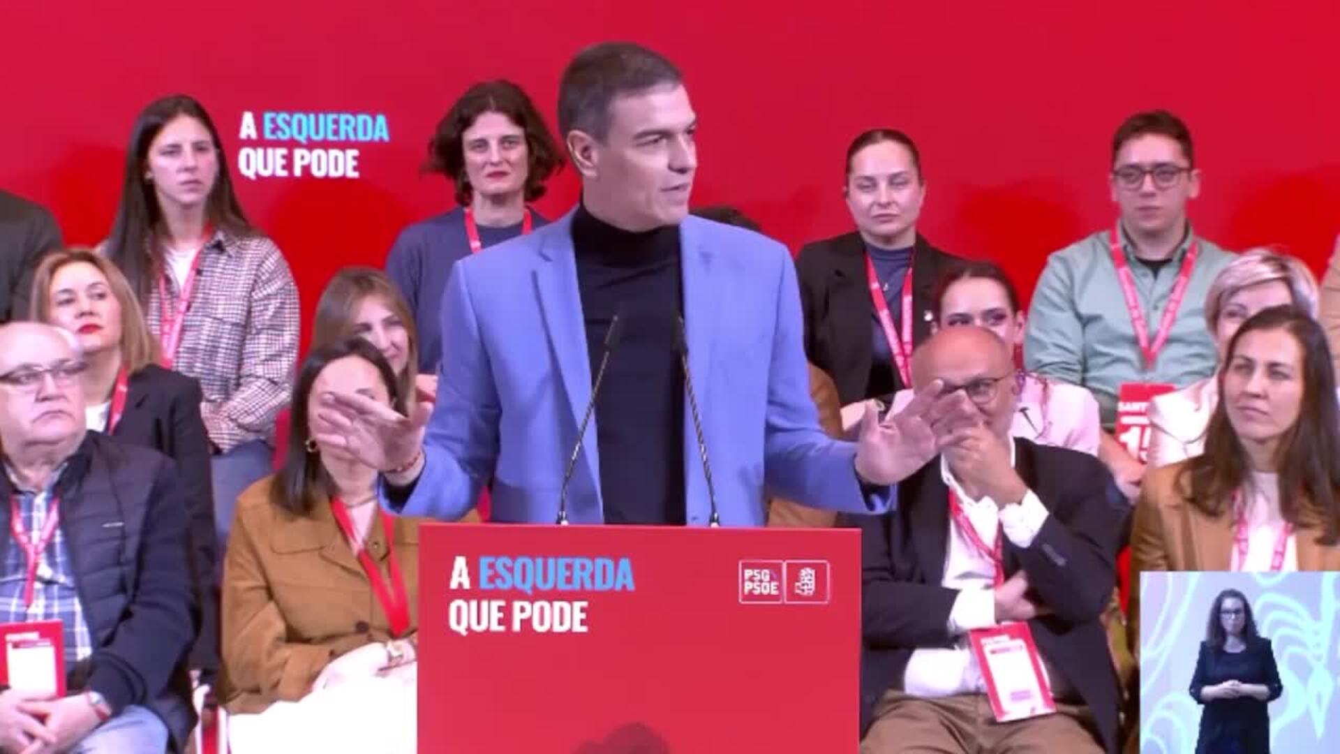 Sánchez afirma que le "avergüenza" la actitud de Feijóo y éste dice que está "desautorizado"