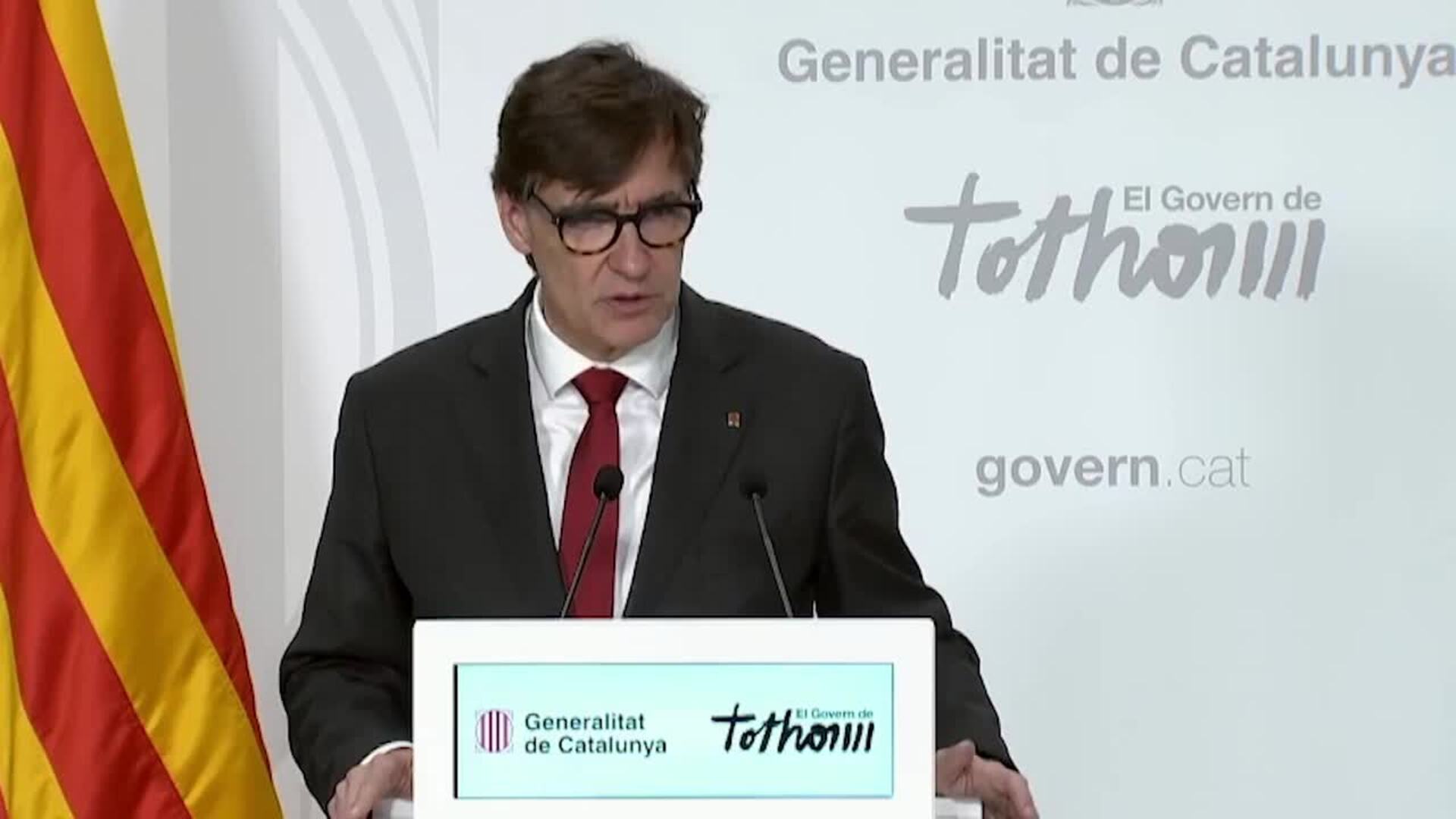 Illa da por cerrado el episodio y asegura una "plena normalidad" en Catalunya