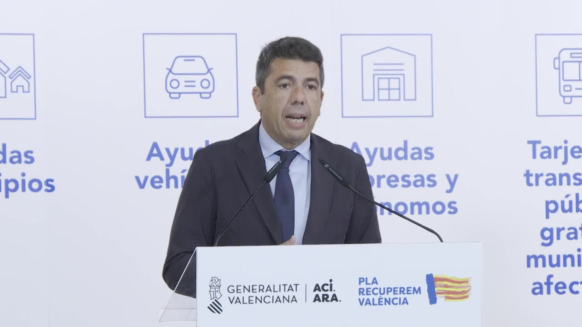 Mazón anuncia nuevas ayudas por 48 millones para afectados por la dana