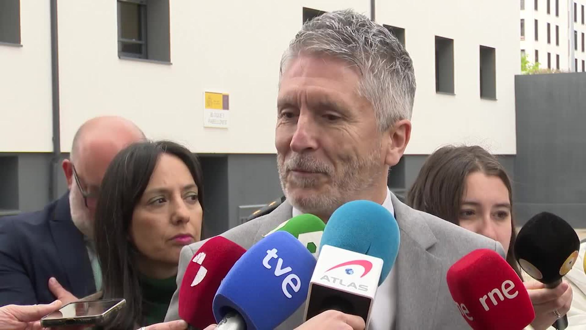 Marlaska afirma que se trabaja con "todas las hipótesis" en el robo de cable