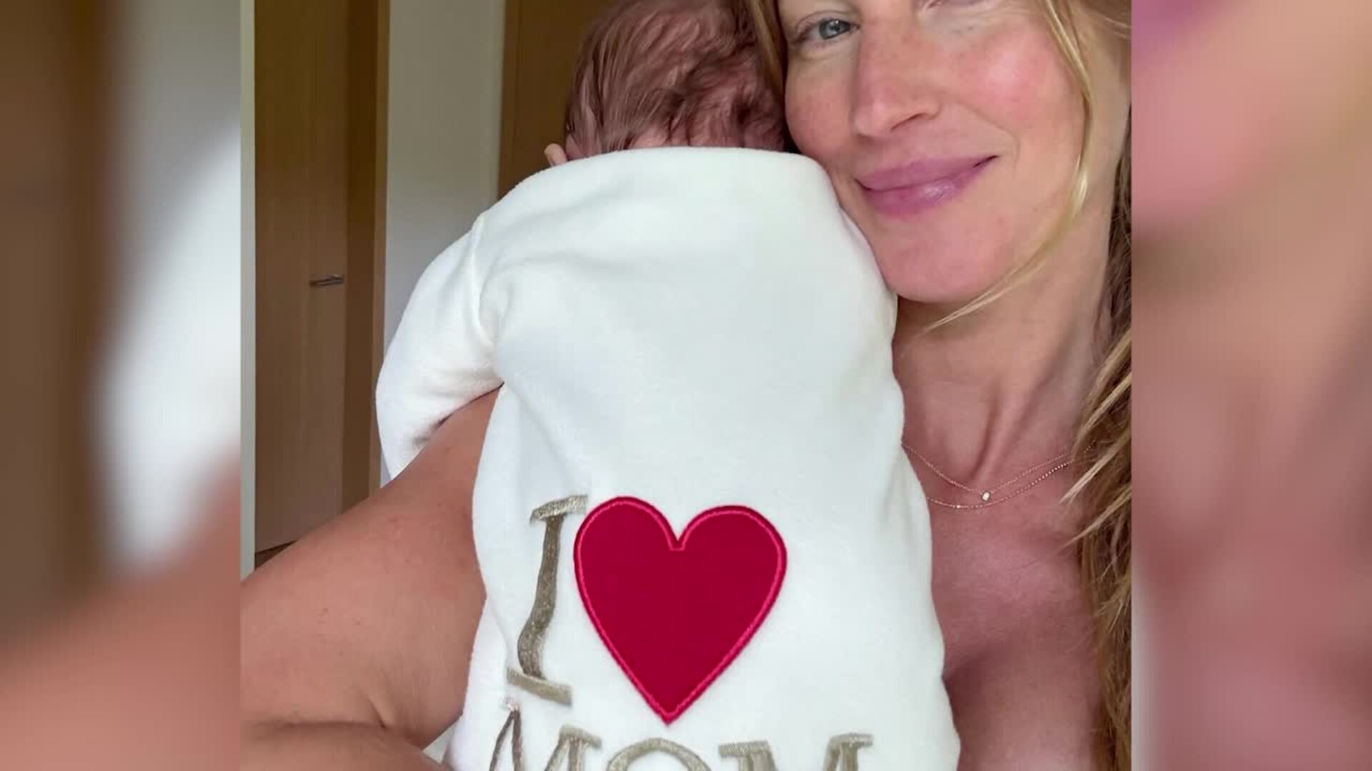 Gisele Bündchen comparte las primeras imágenes de su bebé