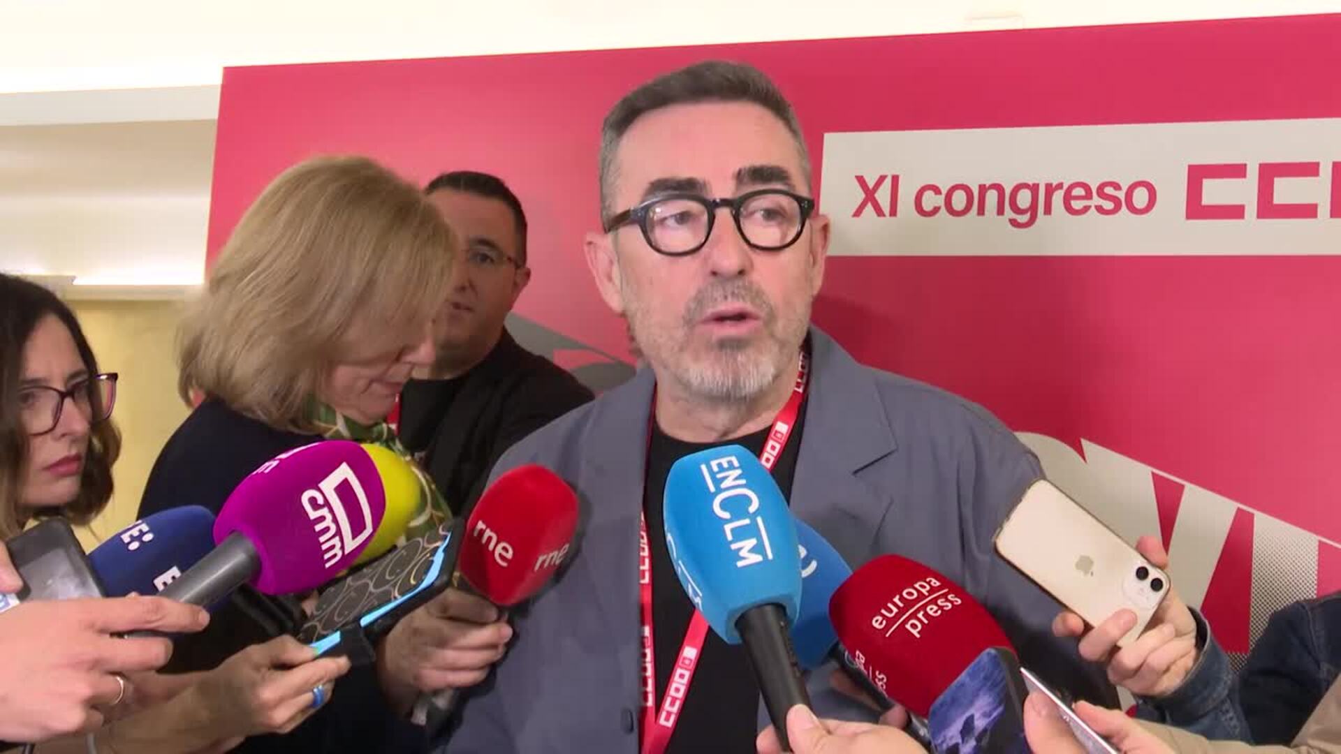 De la Rosa da el relevo a la nueva dirección de CCOO C-LM
