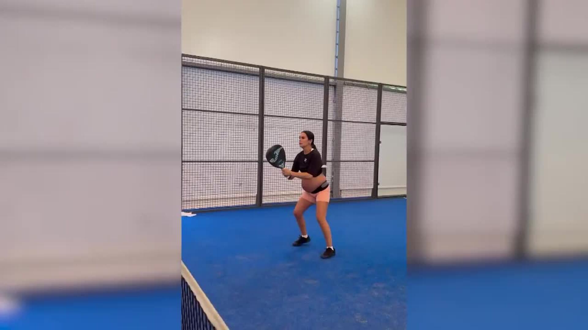 Cristina Pedroche continúa con su rutina en la recta final de su embarazo