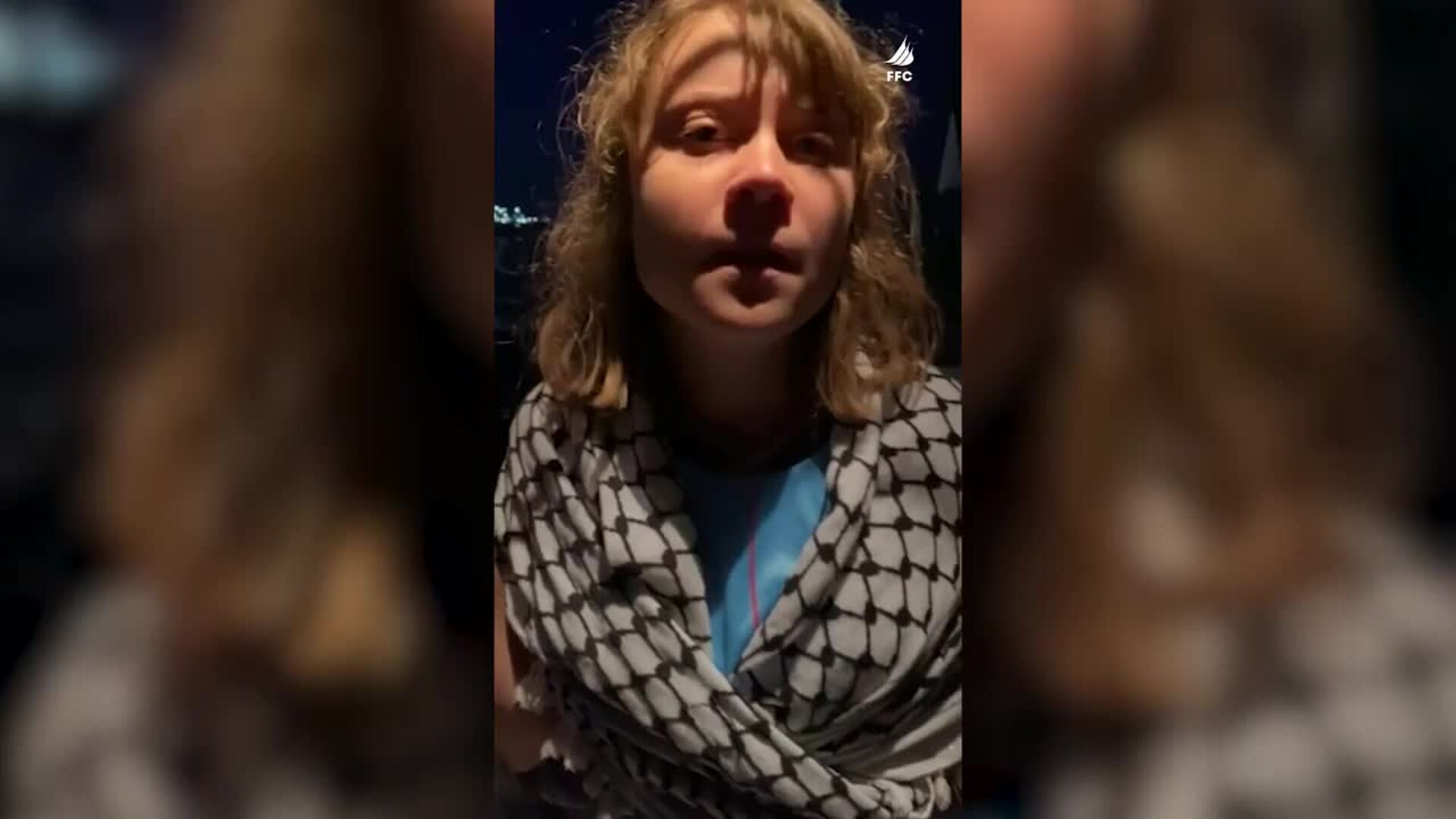 El barco 'Madleen', con ayuda para Gaza, denuncia que ha sido "abordado ilegalmente" por Israel