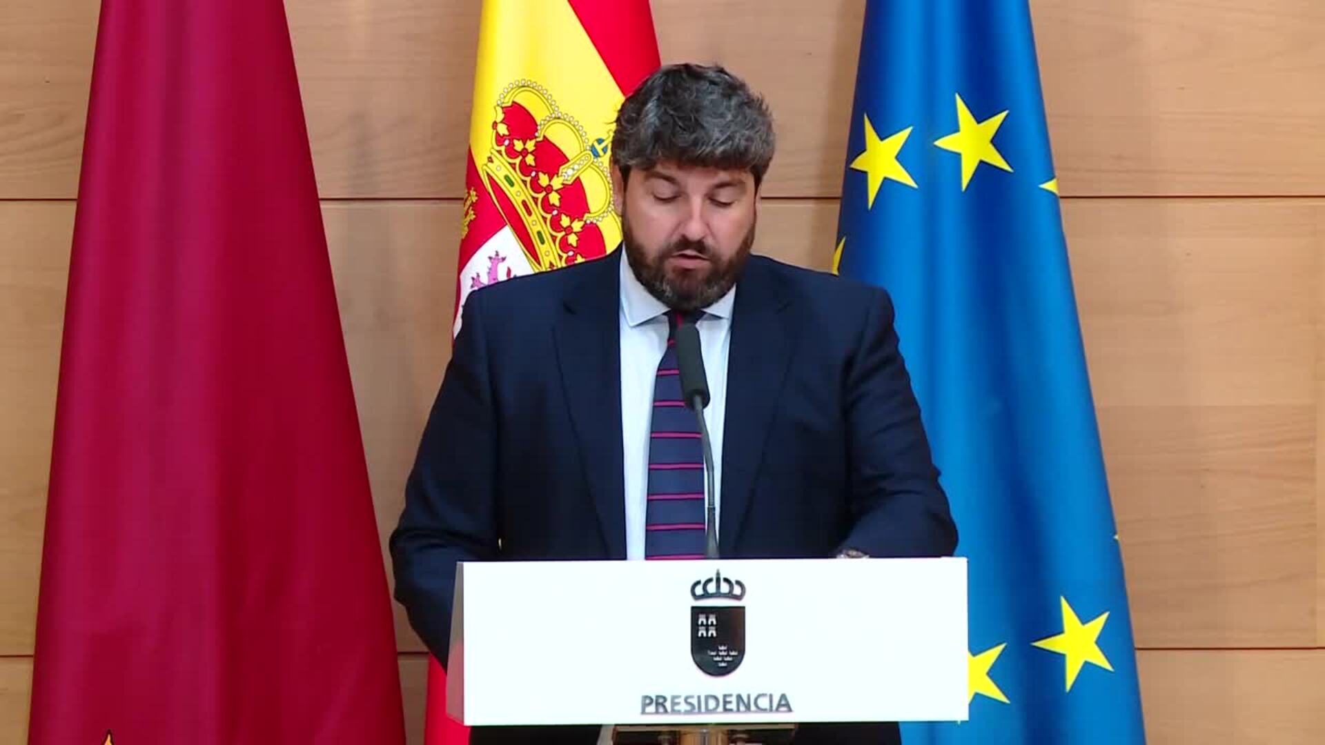 López Miras, sobre la financiación catalana: "Rompe la solidaridad e igualdad entre españoles"