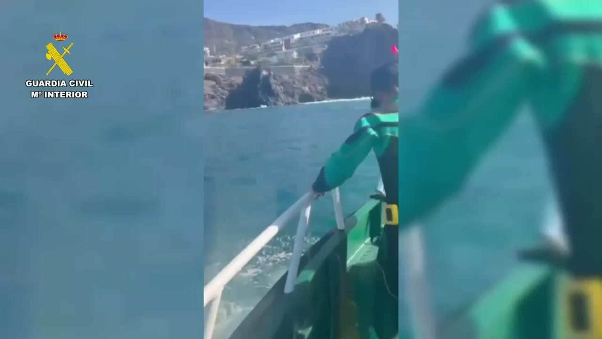 Guardia Civil continúa la búsqueda de una persona desaparecida en Los Gigantes (Tenerife)
