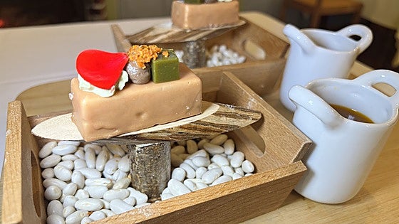 El restaurante La Pradera y su miniaturización creativa del cocido montañés