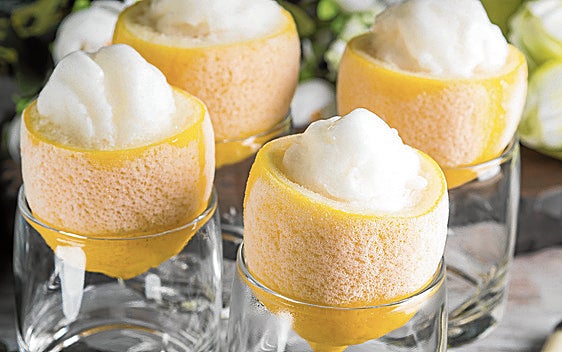 ¡Limones helados! Icónicos y refrescantes