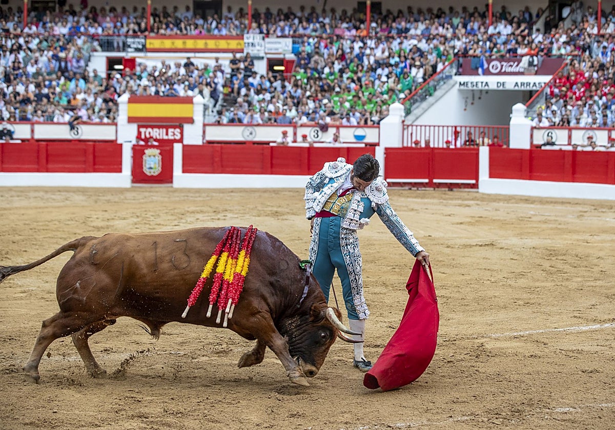 Morante de la Puebla en su última visita a Cuatro Caminos.