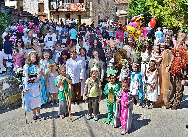 La falta de relevo generacional acaba con la fiesta 'Un pueblo de leyendas'