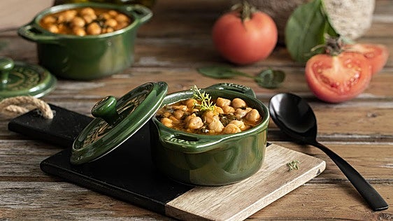Garbanzos con espinacas: una pareja perfecta