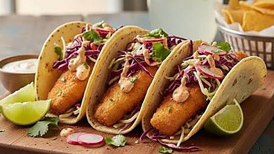 Taquitos de pescado para hacer más divertida la hora del almuerzo