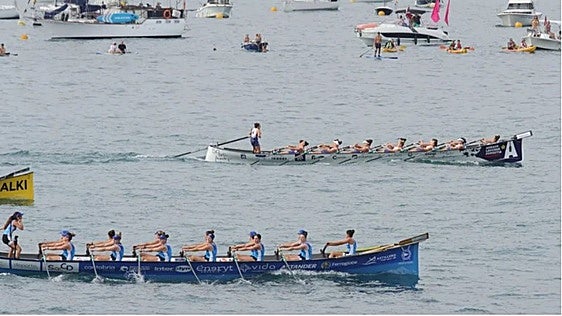 Astillero, cuarta en la primera regata de La Concha