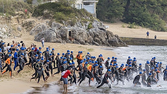 El Triatlón Ciudad de Santander supera todos sus registros