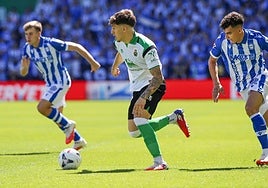 Jorge Salinas, frente al Alavés