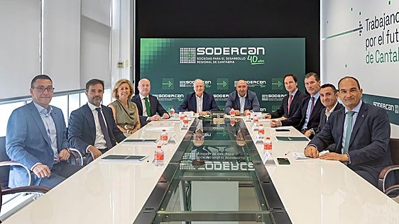 Sodercan firma acuerdos con ocho entidades financieras para facilitar el anticipo del 75% de las ayudas a empresas