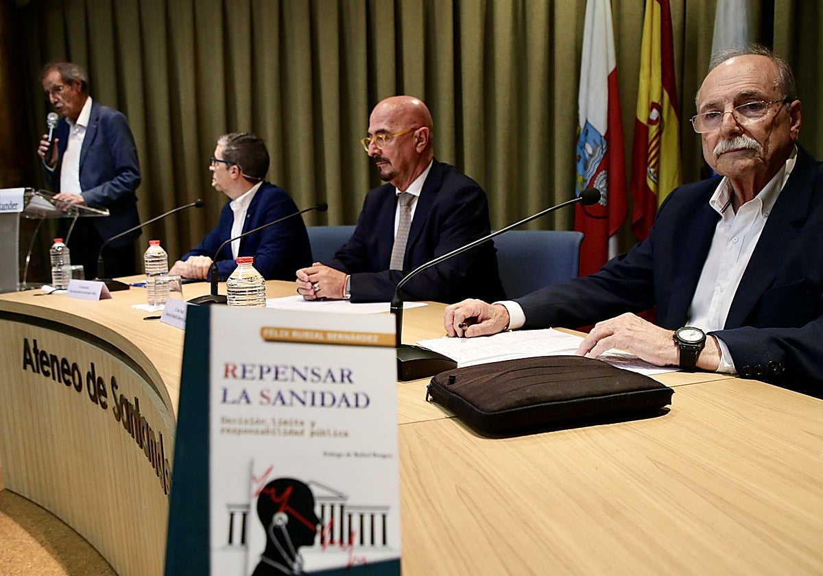 Manuel Ángel Castañeda, Félix Rubial, César Pascual y David Casanova.