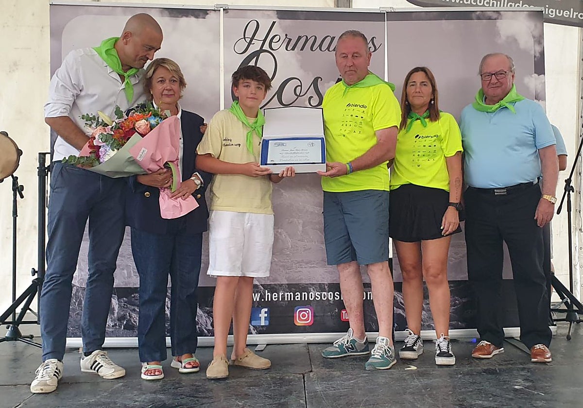 Homenaje a Javier López Marcano de su Tanos natal