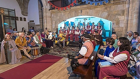 Santa María de Cudeyo regresa al medievo